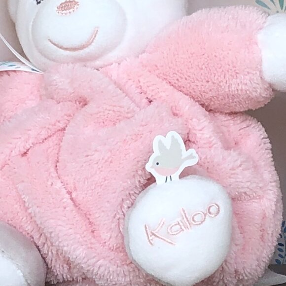 Kaloo Brand New Pink Bear Soft Stuffed Animal Toy for Baby 🐻🎀 - Picture 10 of 14